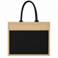 corporate black jute bag