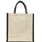 lleopard print jute gift bags for wedding gifts