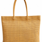 DESHKARI Handmakers Natural Jute Hand carry Women's Purse Pack of 2 Beige Orange