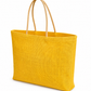 Handmakers Combo of 3 Printed Jute Shopping Bags with Zipper | Reusable Fabric Tote (Standard Size, Assorted Colors)
