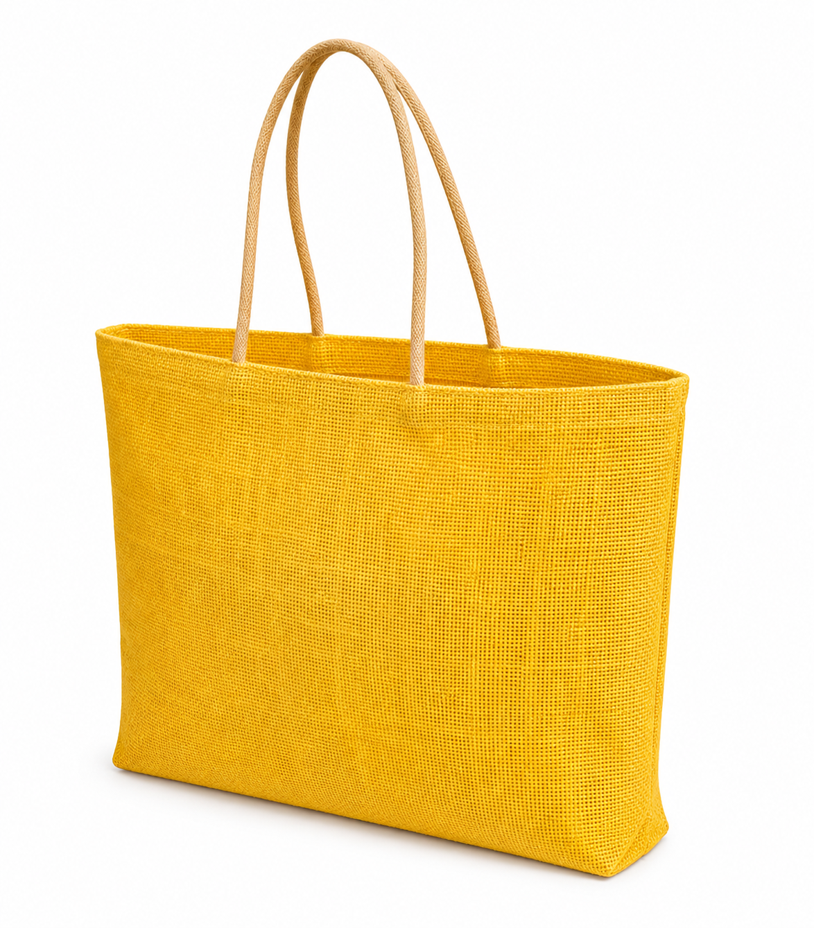 Handmakers Combo of 3 Printed Jute Shopping Bags with Zipper | Reusable Fabric Tote (Standard Size, Assorted Colors)