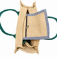 Handmakers Natural Zipper Jute Bag to Carry Tiffin , Bottle