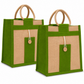 Green Jute bags for corporate gifts