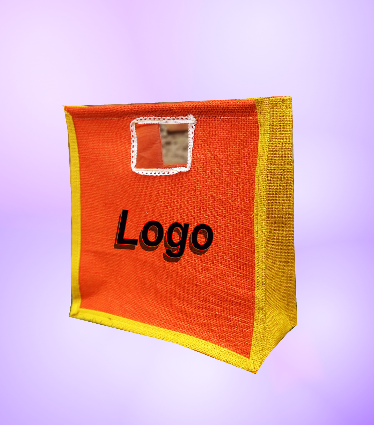 customize logo jute bags