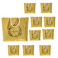 Love Printed Jute bag