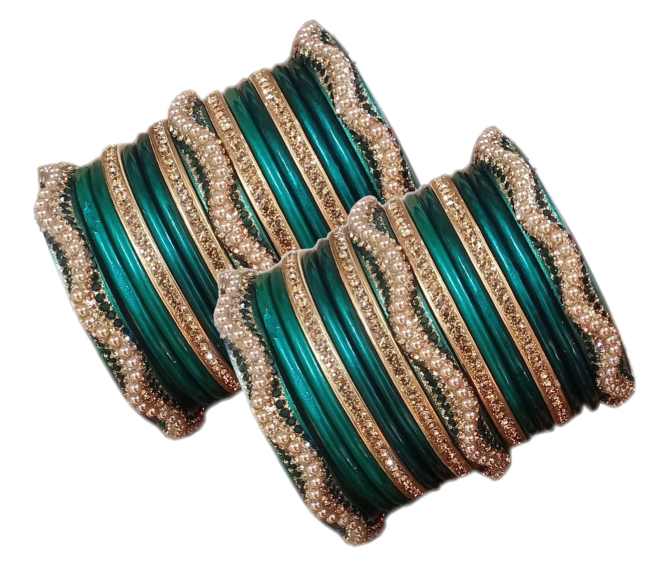 Handmakers ! Traditional And Enthic ! Bridal And Patywear Lac Bangles Set of (15+15)