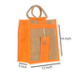 Natural Jute Cloth Handbag With Combo Color ( Set of 3)