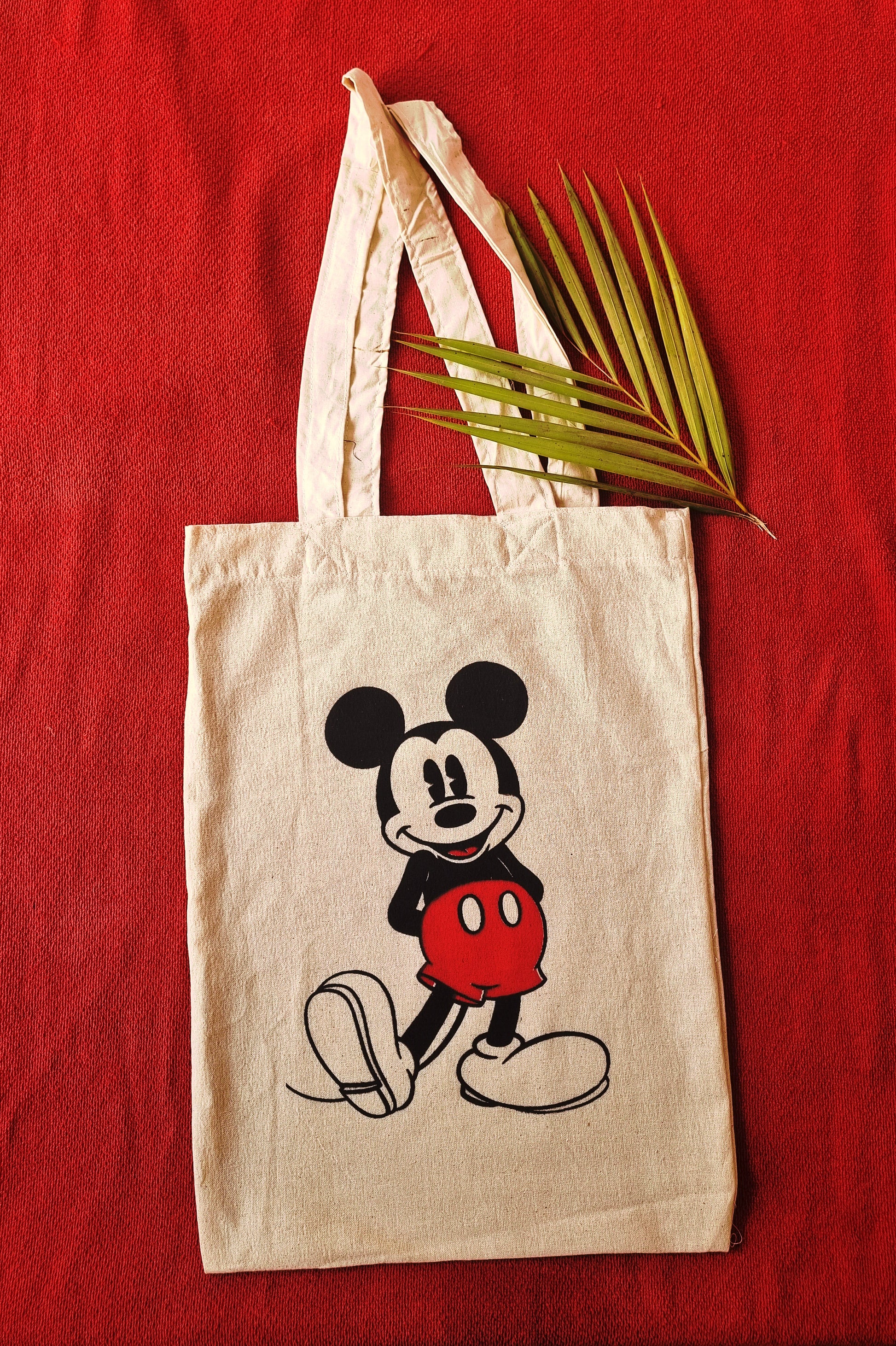 Micky Mouse tote bag for study for kids