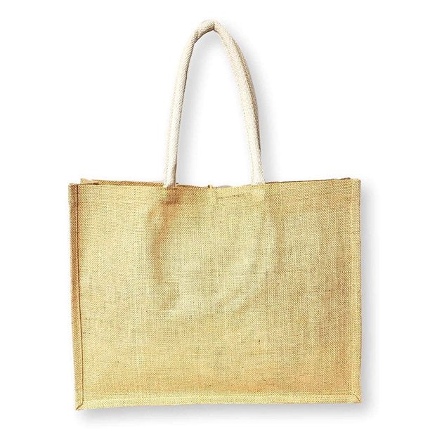 Handmakers Jute Bag with white color || corporate Gift Bag || Festival - Function Gift Bag || ceremony Gift Bag with customization print