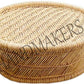Handmakers ! Natural Bamboo (SARKANDA) Mudda Stool (Multipurose) ! Sitting | Tea Table