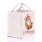 Natural handmade pure jute Bags With Ganesha Design (Set of 4)