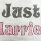 Set of 2 “Just Married” Jute Wedding Welcome Bags – Natural Burlap Handbag for Hotel Guests, Favors & Gift Hampers