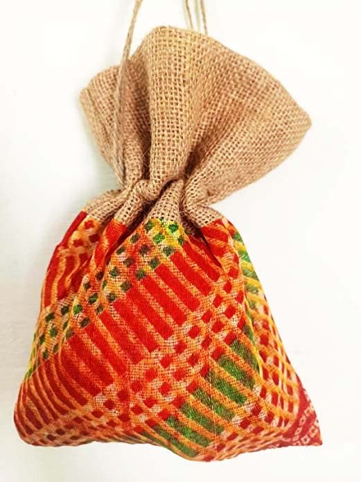 8x8 Inch Jute Potli
