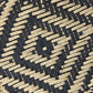 Black & Beige Mudda with Flower Design Set of 2