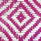 Wooden Chowki With Weaving and Pink With White