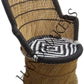 Black & White Mudda Chair ( Flower Design )