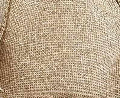 Jute Potli Bag for Return Gift | Shagun Bag with Ganesh Design - (Set of 15 Pcs)