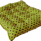 Handmakers Cotton Cushiion with  Green Color Pack of 4