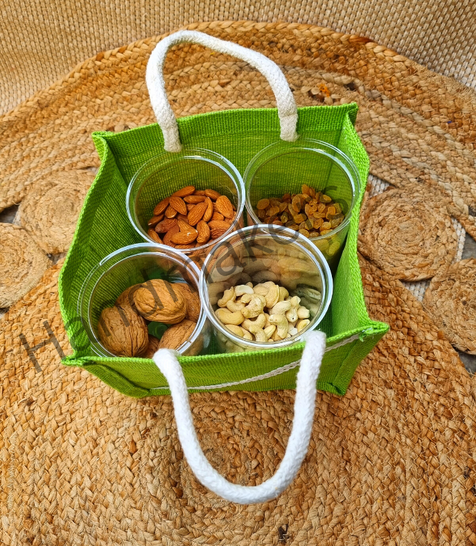 small jute bag