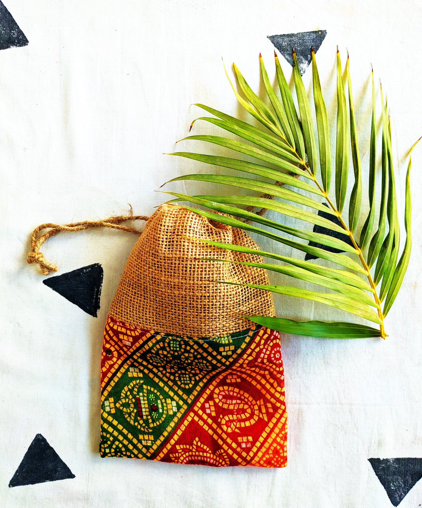 Handmakers Jute Potli Bag 4