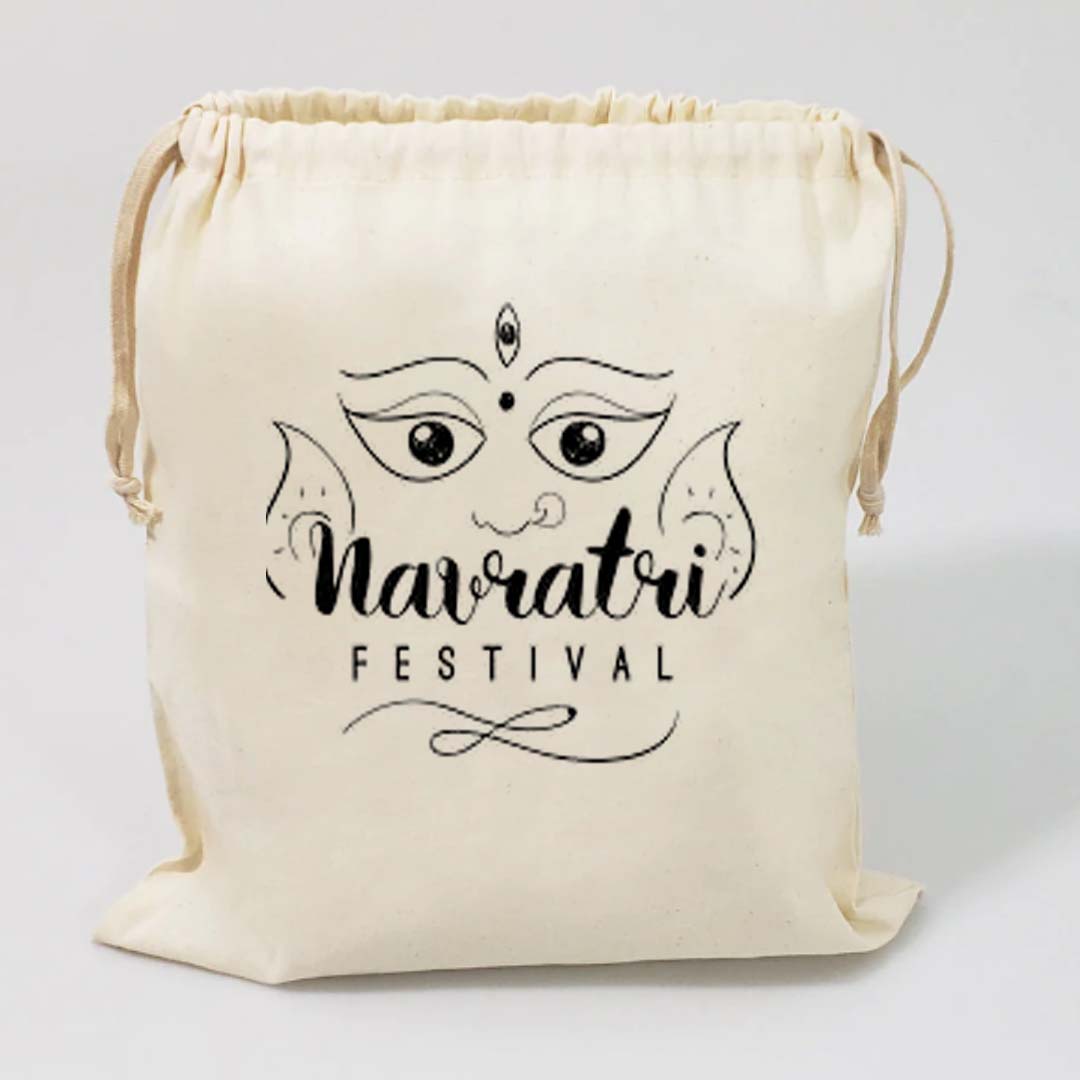 Handmakers Navratri Cotton Potli Bag