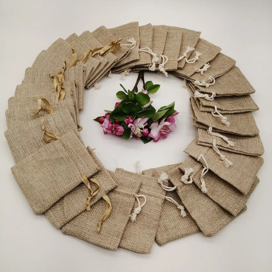 Handmakers Plain Jute Potli Bag