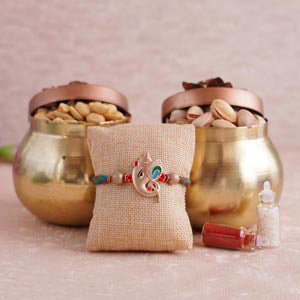Handmakers Rakhi Gift Pouch