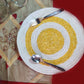 White & Yellow Table Mat (Set of 4)