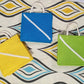 Handmakers Multicolor Small Jute Gift Bags for Diwali Gifts, Wedding or other Occasion | pack of 3
