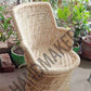 Natural Bamboo Mudda Chair With Beige
