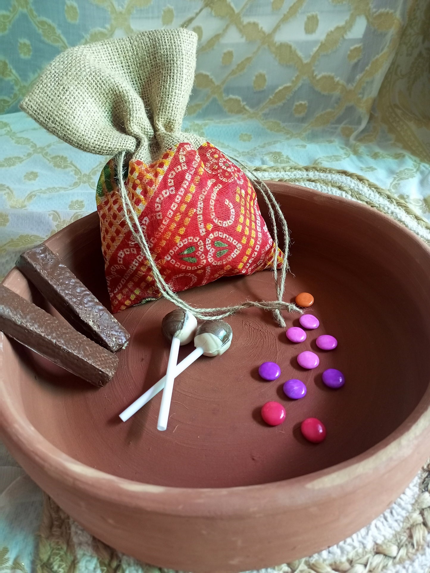 Multicolor Ethnic Potli Bag 3