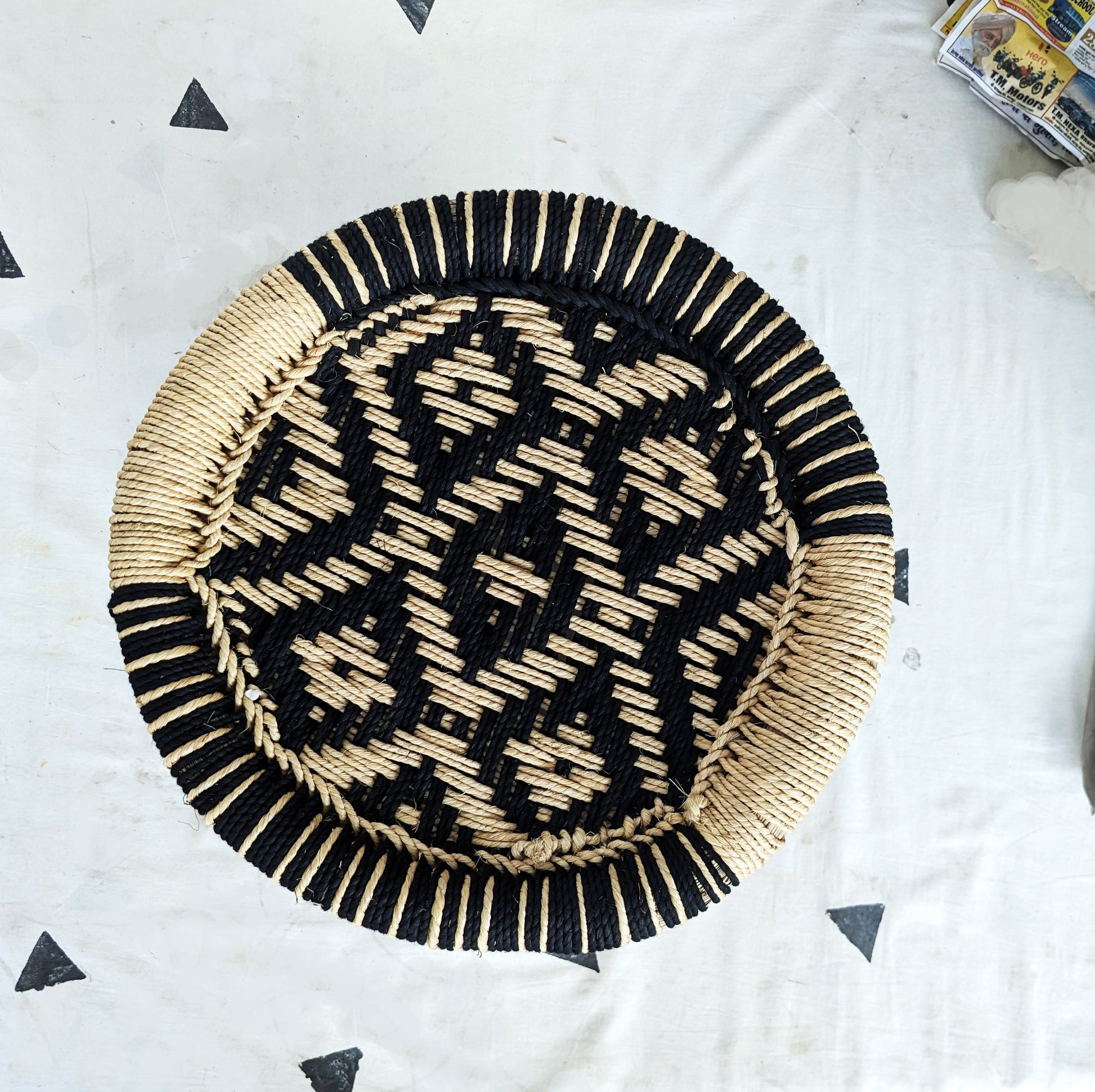 Flower Design Mudda Stool