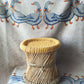 Yellow Bamboo stool