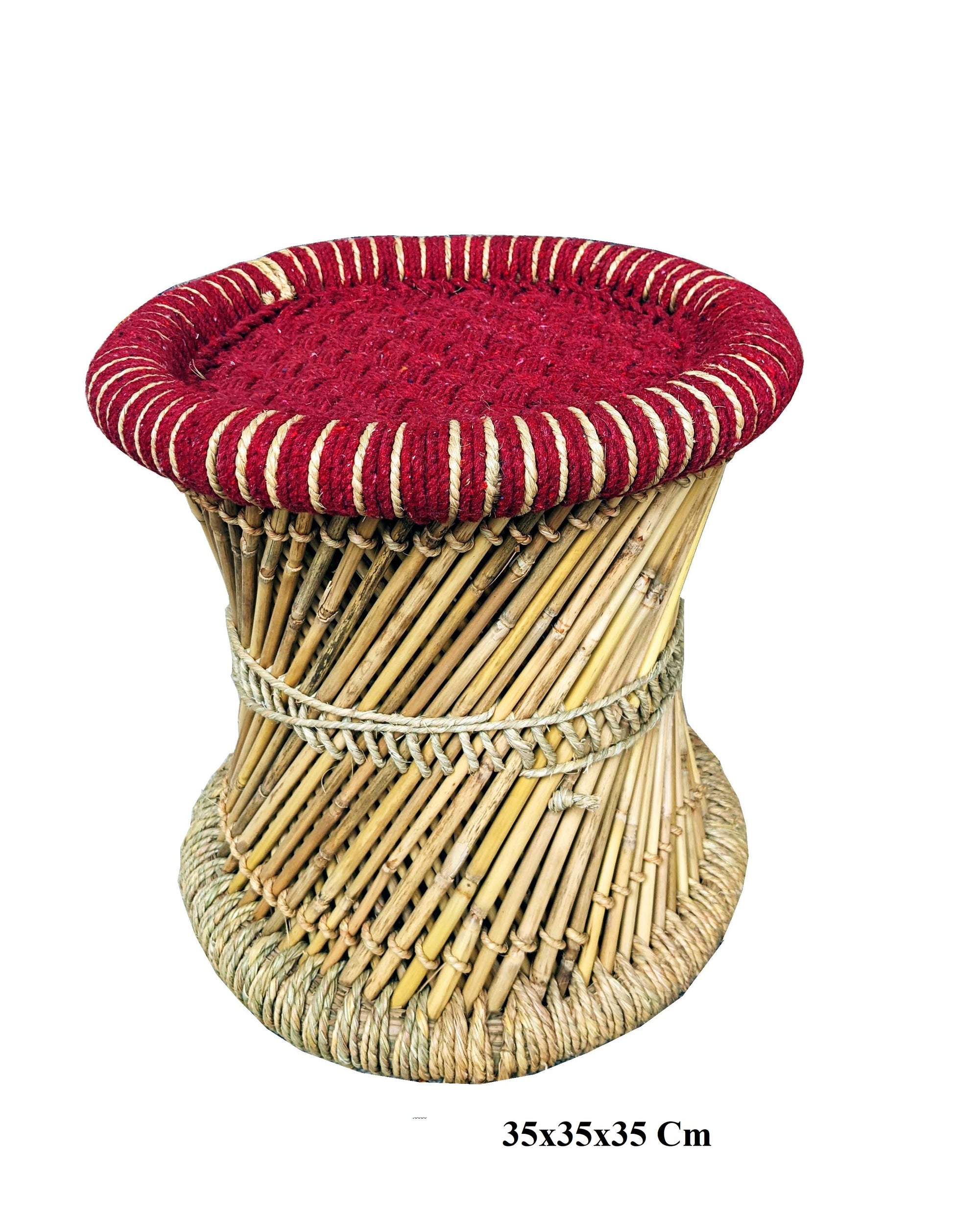 Pure Natural Bamboo Mudda stool
