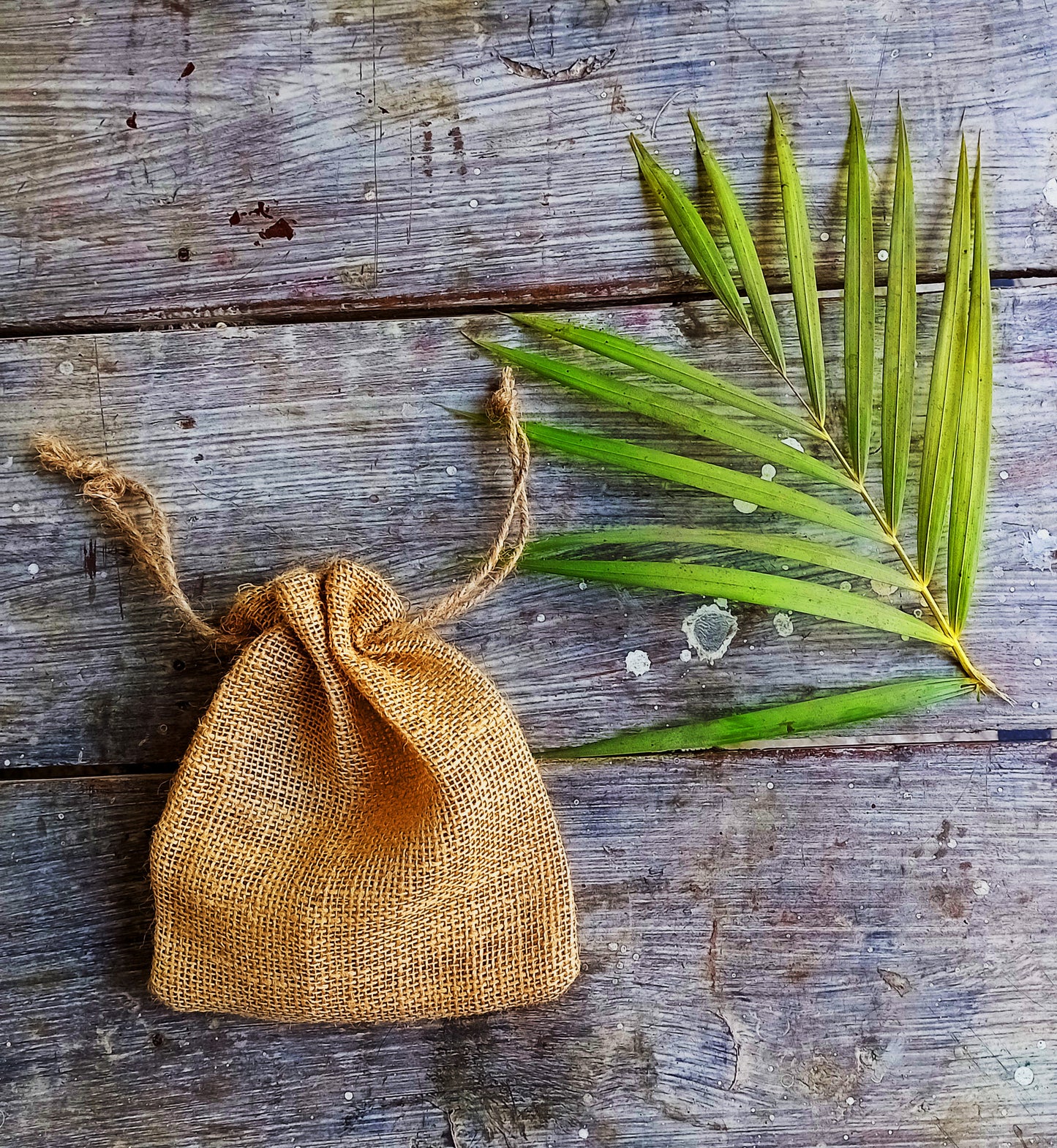 Plain Jute Potli Bag 4