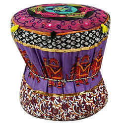 Rajasthani Bamboo Mudda Stool