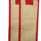 Handmakers Red and Beige  jute water bottle bag  Pack of 2