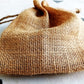 Rose Jute Gift Bag