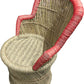 Handmakers Bamboo Mudda Chair with Red for Kids