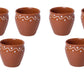 Round and Oval Shape Mix Tea Cup SET of 6 Pcs