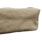 Handmakers Eco friendly Jute women sling bag with check print with grey cloth cotton