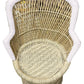 Handmakers Bamboo Mudda Chair with white color for kids