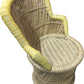 Kids Chair With Yellow Weaving