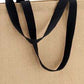 Natural Jute Cloth Handbag ( Set of 4 )