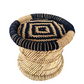 Handmakers Black & Beige Relaxing bamboo furniture for out door furniture