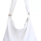 Handmaker Canvas White Handbag | Canvas JHOLA BAG  | shoulder Cloth Bag