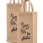 Handmakers  Jute Beige Water Bottle Bags for 1 ltr (Set of 2)