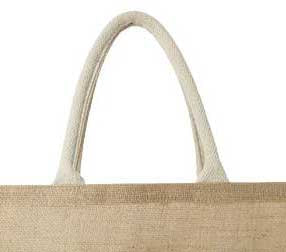 Natural Jute Cloth Handbag With Love (Set of 2)