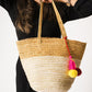 Handmakers  Pure jute rug Handbags for women with Curve shape