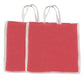 Natural handmade pure Red jute bag with Rectangular Shape (Set of 4)